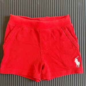 Ralph Lauren Polo red shorts